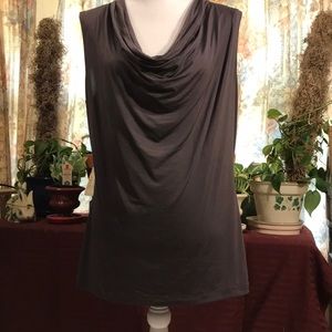 Worthington drape front blouse